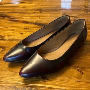 CLARKS Almond toe Ombré flats